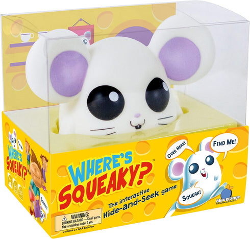 Where’s Squeaky Fun Interactive Preschool and Children - Educational Hide-and-Seek Mouse Game by Blue Orange Games - 2 to 10 Players for Ages 4+...