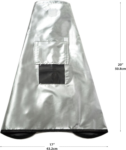 Camera Rain Cover Extra-Long Coat - Waterproof Weather Sleeve Covers DSLR Cameras Gear Lens and for Tripod...