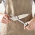 Knife Sharpener Rod, Little Cook 12 inch Knife Sharpening Steel, Knife Sharpening Rod with Ergonomic PP Handle (black)...