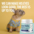 Great Eyes - Safe & Gentle Tear Stain Remover for Dogs - Natural Eye Wipes for Dogs - Made in The USA & Easy to Use Pre-Soaked Wipes - 100 Wipes...