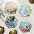 DIY Diamond Painting Coasters Kit with Holder - Set of 7 Diamond Art Coasters for Adults, Beginners & Kids for Home Décor, Diamond Art Craft Suppl...