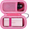 co2CREA Hard Case Compatible with Anker 621 Nano Power Bank 5,000mAh 12W Portable Charger, Pink Case...
