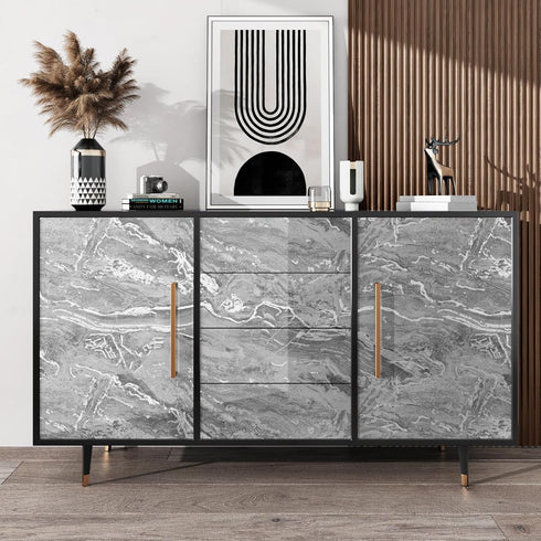 Grey Silver Marble Contact Paper for Countertops Waterproof Marble Peel and Stick Wallpaper Kitchen Countertop Contact Paper for Bathroom Cabinets...