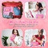 Hillban 4 Pack Chenille Letter Bag Makeup Bag Preppy Skincare Bag Nylon Cosmetic Pouch Zipper Waterproof Organizer Makeup Travel Bag Set for Teen ...
