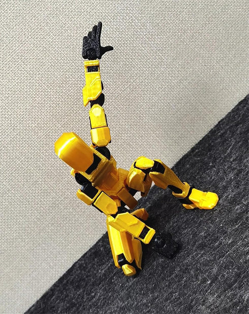 T13 (Assembly Completed) 3D Printed Action Figure,Dummy 13 Robot Action Figure, T13 Collectible Action Figure Articulated, for Collectors Desktop ...