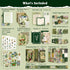 SIMNO Scrapbooking Supplies Kit, 351pcs Bullet Junk Journal Kit with Journaling Supplies, Vintage Aesthetic Scrapbook Paper A6 Grid Notebook, Scra...