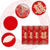 SAVITA 12pcs Wedding Red Envelopes, Traditional Chinese Wedding Red Envelopes Lucky Money Envelopes Wedding Hong Bao Wedding Chinese Red Packets f...