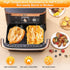 Air Fryer Silicone Liners for Ninja DZ071 7qt Megazone/instant Versazone 9qt?Reusable Air Fryer Accessories ?BPA Free Platinum Silicone Air Fryer ...