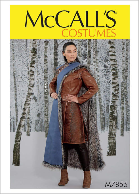 McCall's Patterns M7855 Misses' Costume Pattern E5 (Sizes 14-22) Multi...
