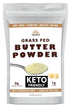 Organic Grassfed Real Butter Powder - Keto NON GMO rBST Hormone Free Paleo Low Carb Sugar Free Gluten Free - Healthy Fat Bomb - Great in Keto Coff...