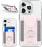 Magnetic Wallet with Card Holder, Compatible with Mag-Safe, Leather Card Holder, Wallet with Phone Ring for iPhone 15/14/13/12 Series, 7 Cards Hol...