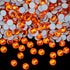 300 Pcs FYGEM Hot Fix Iron Rhinestones DIY Jewelry Making with Picking Pen (Orange, SS30)...