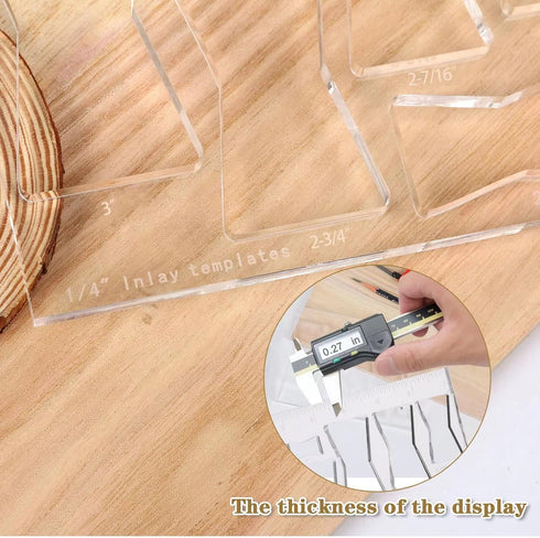 Router Clip Butterfly Inlay Template Woodworking Decoration Router Fixture Template, Butterfly Inlay Template Decoration Router and Woodworking De...