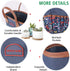 G GOOD GAIN Garden Succulent Kit with Organizer Bag, Indoor Mini Hand Gardening Tool Set, 14 Pieces Tools for Bonsai Planter Miniature Fairy Plant...