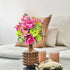 Admired By Nature Spring Bush Artificial Hydrangea Flowers, Orchid...