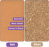 3mm Self-Adhesive Cork Board Roll, 1/8" Thick Cork Boards for Walls, 40 x 120cm/ 47"x16" Cork Board Roll for Office, Home, School(3mm, 40x120cm)...