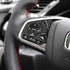 Carbon Fiber Steering Wheel Sticker Trim Compatible with Honda Civic 2016-2022 11th 10th Gen Sedan Hatchback Interior Car Steering Carbon Fiber St...