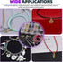 Swpeet 1414Pcs 4mm 5mm 6mm 8mm 10mm Open Jump Rings and Lobster Clasps with Jewelry Repair Tools Assortment Kit, Including Waxed Necklace Cords, 1...