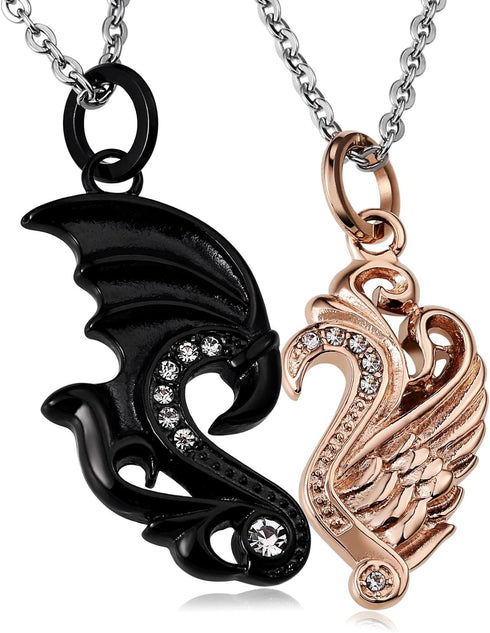 ???????????????? ???????????????? ?????? ??????????????, Stainless Steel Necklace for Women and Men Heart Pendant Necklace with CZ Gifts for Coupl...