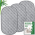 Diaper Changing Pad Liner Non-Slip, Waterproof Terry Mat Changing Pad Cover Liner, Quilted Absorbent Bassinet Liners Washable, 3 Pack 13"x 26" Reu...