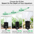 hygger Aquarium Sponge Filter 5-20 Gallon Small Fish Tank Filter for Breeding Fry Shrimp Snails Betta Air-Powered Filter with Reusable Biochemical...