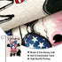 Welcome 4th of July Patriotic Cow Small Decorative Garden Flag, Stars Stripes America USA Memorial Day Farmhouse Yard Outside Decor, American Summ...