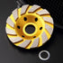 sansheng 4 Pieces Concrete Grinding Wheel 4 inch,Diamond Cup Wheel Angle Grinder Wheels Grinding of Concrete, Granite...