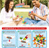 iYuePeng Board Games for Kids & Adults Tetra Tower Balance Stacking Toys Perfect for Family Games, Parties, Travel...