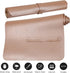Leather Mouse Pad,Extended Desk Pad for Keyboard and Mouse Non-Slip Study Desk Writing Pad Desktop Protector for Home Office Accessories,30"x 14"(...