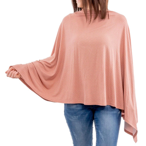WeeSprout Nursing Cover for Breastfeeding, Soft & Breathable Nursing Poncho, Neck Insert for Hands-Free View, Machine Washable & Dryer Safe Feedin...
