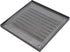 Vent Systems 4'' x 4'' Inch Gray Air Vent Cover Metal Air Return Grill with Built in Pest Guard Screen HVAC Vent Cover for Home Improvement Vent D...