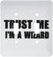 3dRose lsp_195659_2 Trust me Im a Wizard Funny Ironic Humorous Fun Joke Irony Double Toggle Switch...