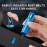 2-in-1 Emergency Window Breaker & Seatbelt Cutter. Keychain Glass Breaker. Window Punch Tool. Car Escape Tool with Seatbelt Cutter. Tool to Break ...