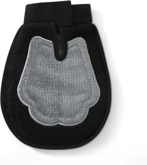 Wags & Wiggles Dual Sided Dog Grooming Glove with Rubber Paw - 2-in-1 Grooming Glove | Fun Dog Grooming Tool for Brushing, Massaging, and Scrubbin...