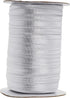 Mandala Crafts Double Fold Bias Tape for Sewing - 55 Yds Metallic Silver Bias Tape Double Fold 1/2 Inch Hem Quilt Binding Metallic Silver Seam Bin...