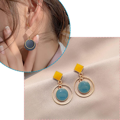 Earrings Beading Hoop for Jewelry Making, Earrings Findings Hoops Earring Charms Open Bezel Pendant Frame for DIY Craft,Earring Necklace,Crafts Su...