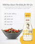 SEMPIO For Baby Kids, Mild Soy Sauce for Stir-Fry - Free from Additives, 50% Less Salt, Delicious Flavor, Apple & Pear Infused, Flavor-Locking Bot...