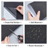 BENECREAT 10PCS 1mm Thick Self-Adhesive Foam Sheet 8.3x11.8 Insulation Foam for Halloween Decor, Containers and Furniture Protection, Black...
