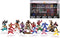 Jada Toys Power Rangers 1.65" Die-cast Metal Collectible Figures 20-Pack, Toys for Kids and Adults, Silver...