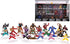 Jada Toys Power Rangers 1.65" Die-cast Metal Collectible Figures 20-Pack, Toys for Kids and Adults, Silver...