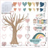 Classroom Tree Bulletin Board Decorations Boho Heart Tree Paper Cutouts You Belong Here Tree Accents Welcome Bulletin Board Decor for School Nurse...