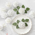 DerBlue 60pcs Artificial Roses Flowers with stem and 10pcs Green Leaves Real Looking Fake Roses Artificial Foam Roses Decoration DIY for Wedding,A...