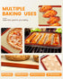 Silicone Baking Mat, 2 Pack Silicone Mats for Baking, Convenient Nonstick Baking Mat, Silicone Baking Sheet for Cookies, Candy, Bread and Pastry, ...