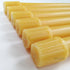 100% Pure Beeswax Candles (Set of 6) 8-Hour Organic Hand Made - 8 Inches Tall, 3/4 Inch Diameter; Tapers...