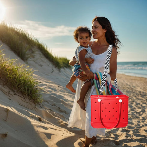 Removable Straps with Wire Loop Accessories for Bogg Bag,Wide Shoulder Adjustable Strap Crossbody for Handbag Beach Tote Bag...