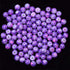 100pcs 6MM Acrylic Beads for Jewelry Making, GACUYI Smooth Beads Bulk Loose Glass Beads in Patterns for Adults Earring Bracelet Necklace Making an...
