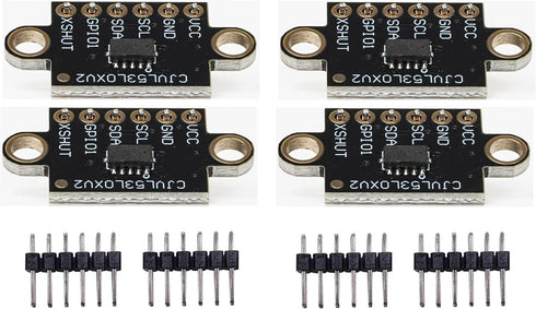 4pcs GY-530 VL53L0X Laser Ranging Sensor ToF Ranging Time-of-Flight Ranging Sensor Module, Breakout ToF Laser Range Finder, Time-of-Flight Flight ...