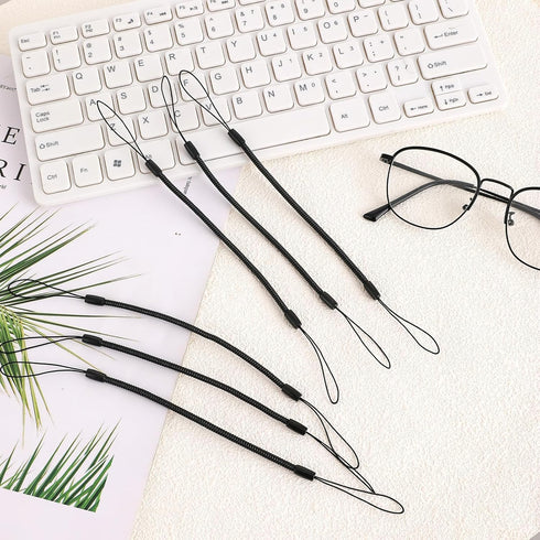 8Pcs Elastic Lanyard, Retractable Anti-Lose Pen Leash, Coil Spring Tablet Pens Straps, High-Elasticity Plastic Tether Lanyard for Tethering Drawin...
