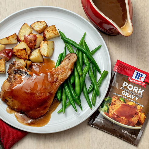 McCormick Pork Gravy Mix, 0.87 oz (Pack of 12)...