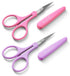 Beaditive High Precision Detail Scissors Set (2-Pc) Sharp, Fine Tips | Paper Cutting, Scrapbooking, Sewing, Crafting | Stainless Steel | Protectiv...